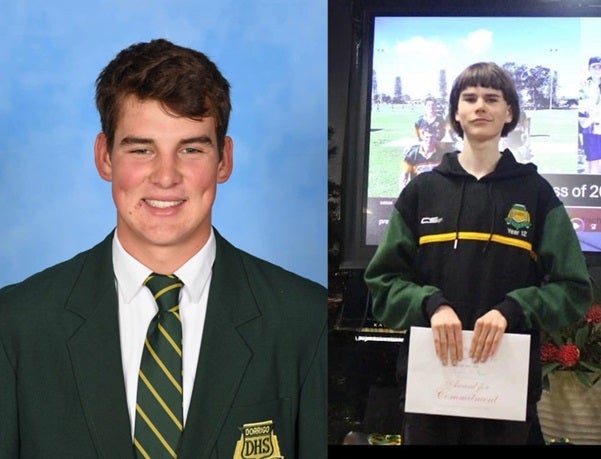 Angus and Jasper our Distinguished Achievers 2024